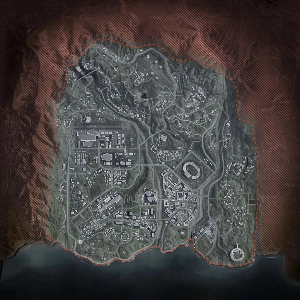 Call of Duty Warzone Verdansk Map
